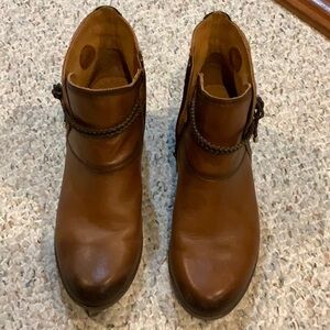 PIKOLINOS Brown Leather Ankle Boots